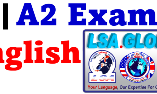 A2 ENGLISH EXAMS
